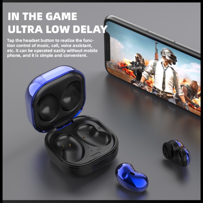 Tai Nghe Zevaret Bluetooth 5.1 Không Dây Mini Hiển Thị Đồng Hồ Thông Minh