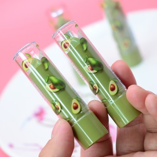 Son dưỡng môi trái bơ màu hồng tự nhiên avocado magic lip balm