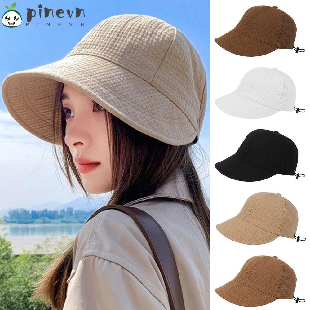 Mũ Bucket Vành Rộng Chống Nắng Có Thể Điều Chỉnh Kích Cỡ Thời Trang Mùa Hè