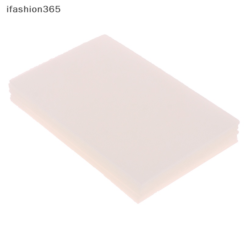 [ifashion365] 50 Tấm Phim Bảo Vệ Thẻ Ảnh Trong Suốt Không Axit Hàn Quốc