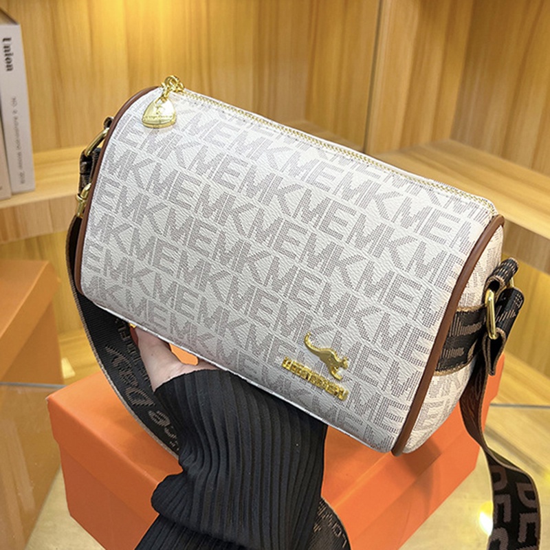 Túi Đeo Vai Sức Chứa Lớn Có Khóa Kéo In Họa Tiết Thời Trang Chất Lượng Cao Cho Nữ