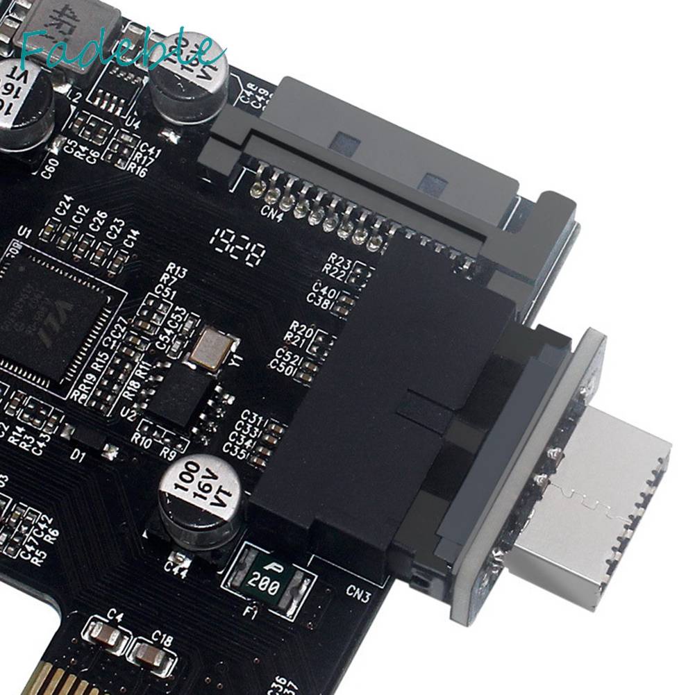 Đầu Chuyển Đổi Usb 3.0 19P / 20P Sang TYPE-C Cho Bo Mạch Chủ