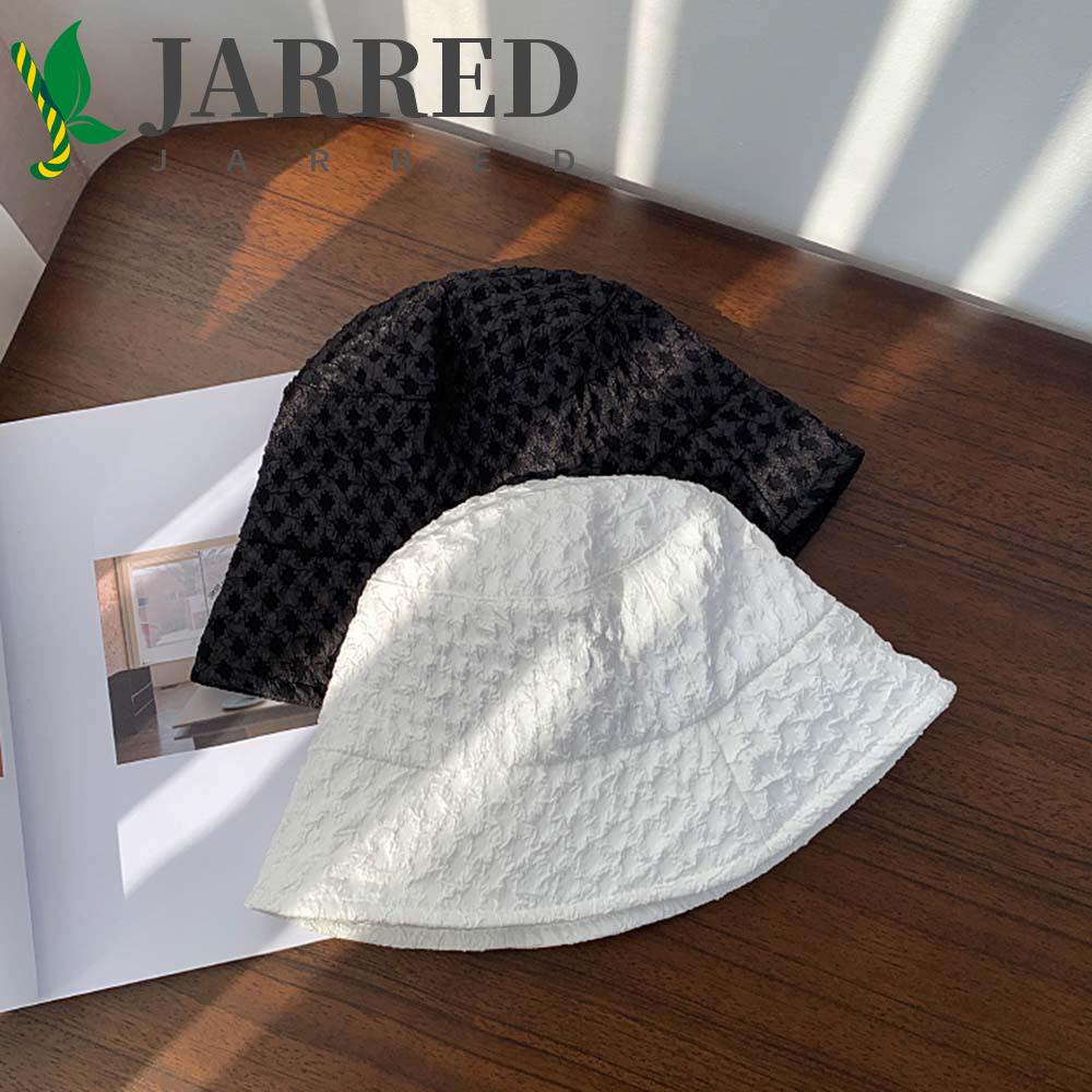 Nón Bucket Chất Liệu Nylon Phối Lưới Phong Cách Hàn Quốc Thời Trang Mùa Hè Cho Nữ