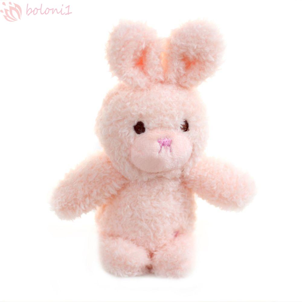 Móc Khóa Thỏ Nhồi Bông Xinh Xắn Đáng Yêu