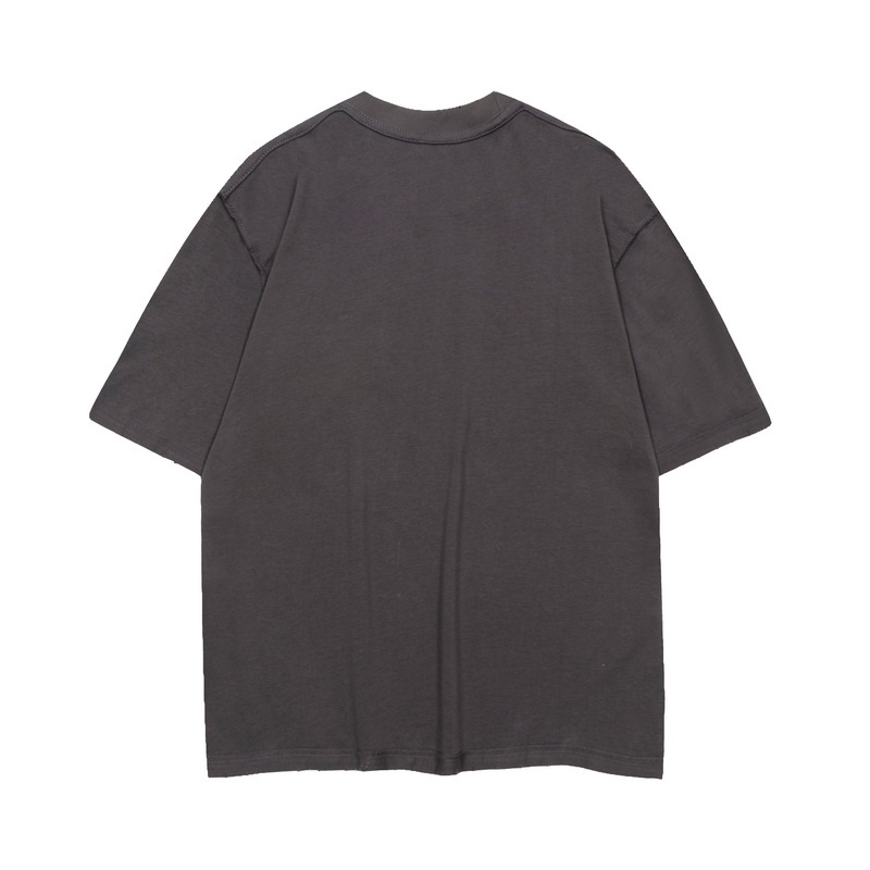 A-sk-yur-màu Sắc Mới Nhất Áo Thun Tay Ngắn Dáng Rộng Thời Trang Đường Phố Cao Cấp Thủ Công Cho Nam Và Nữ Kkdtystystwe