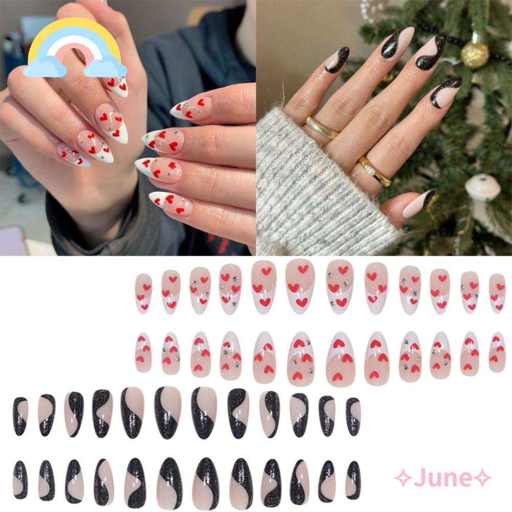 Bộ Móng Tay Giả Có Thể Tháo Rời DIY Đơn Giản