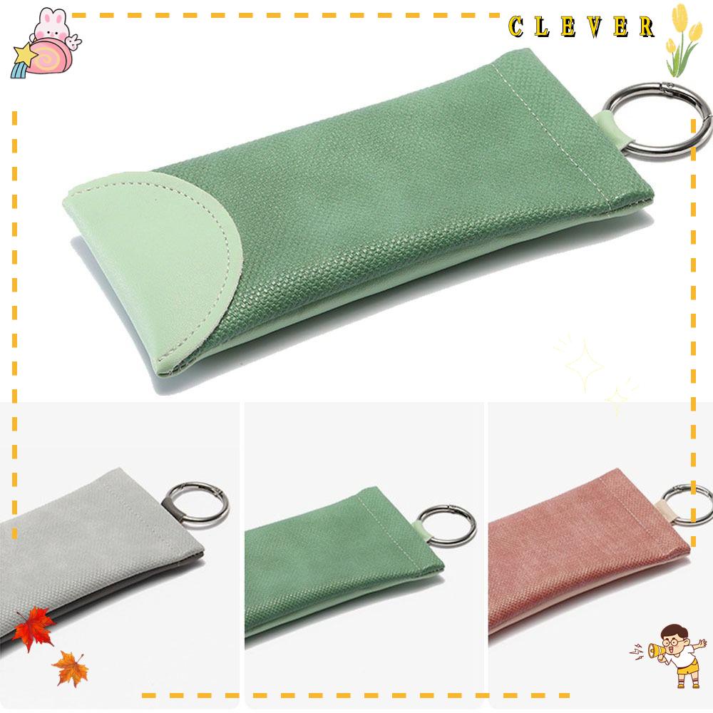 Túi Đựng Mắt Kính Bằng Da PU Chống Nước Unisex