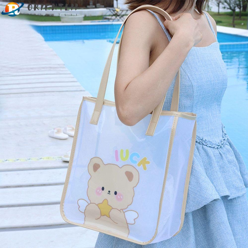 Túi Tote Bằng PVC Dễ Thương Thời Trang Mùa Hè