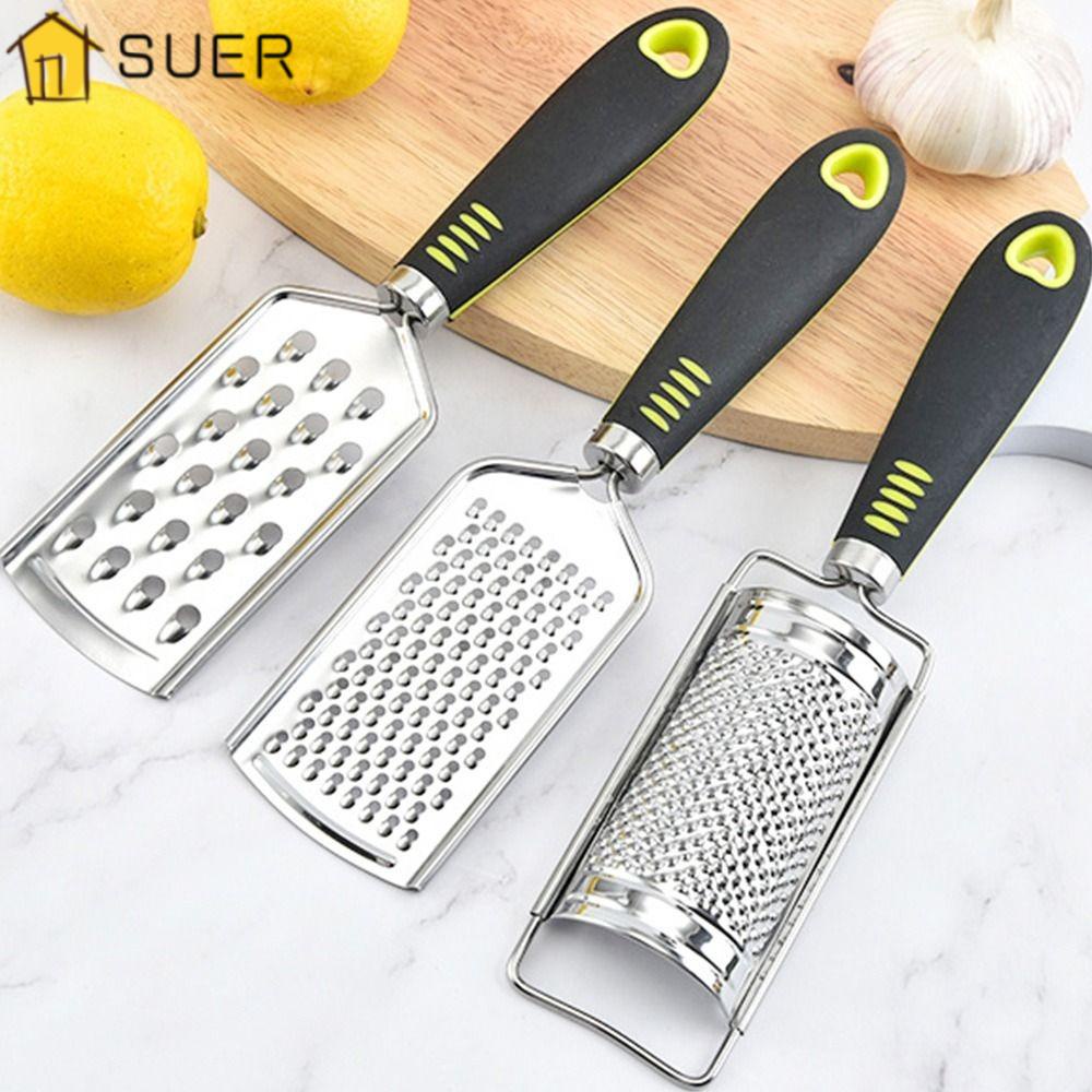 Bộ 3 Dụng Cụ Bào Phô Mai Chuyên Nghiệp Với Tay Cầm Chanh Zester Cho Nhà Bếp