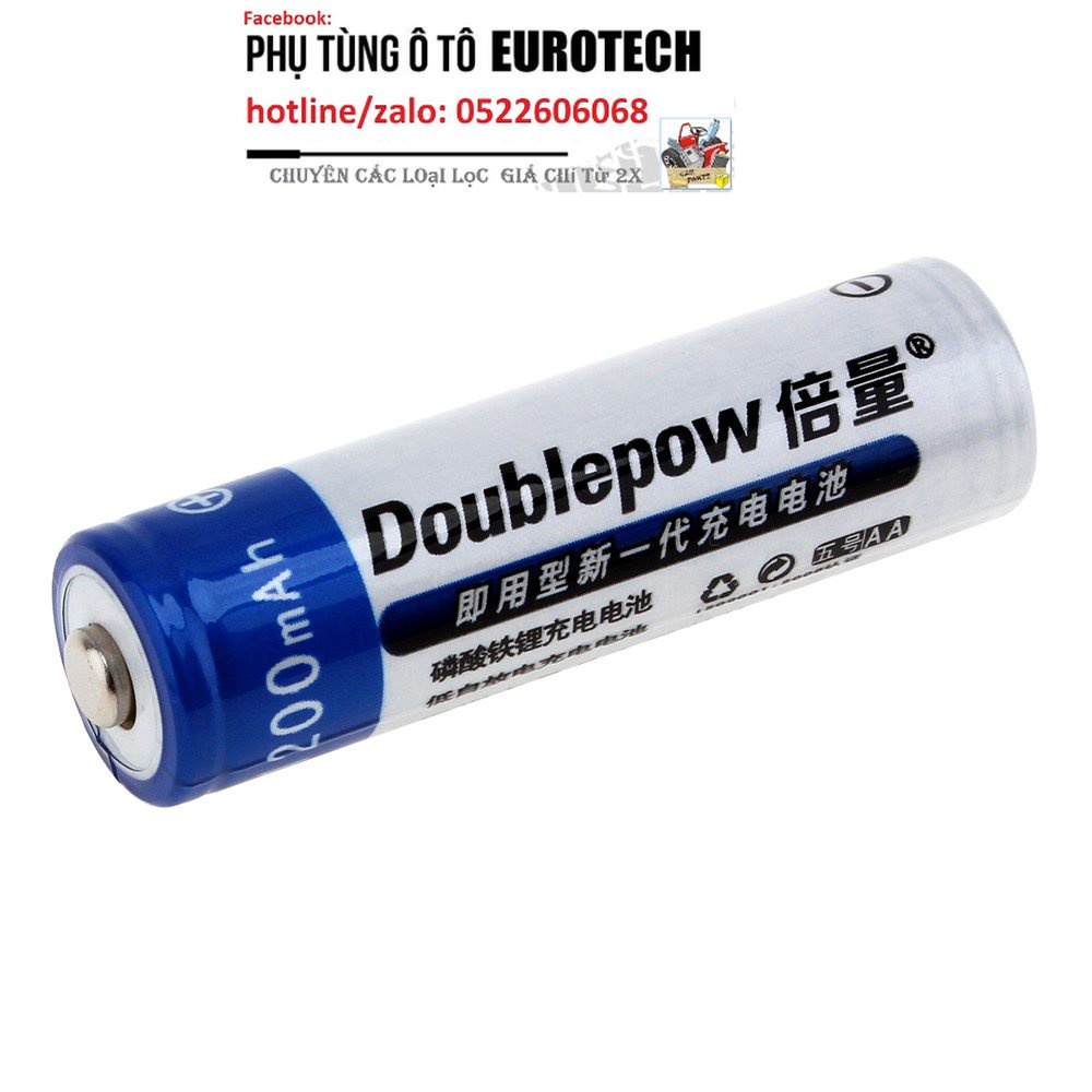 Pin Sạc AA 1200mAh Doublepow