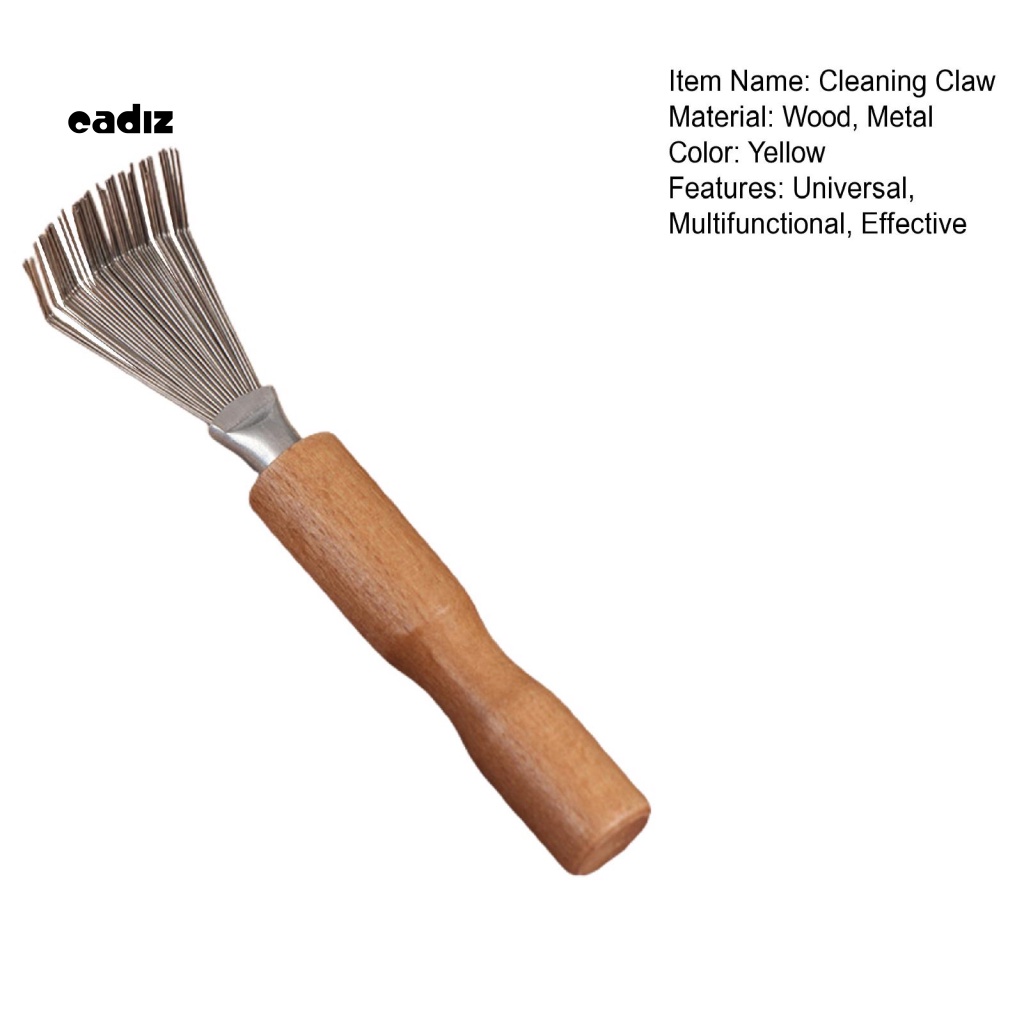 Lược Chải Tóc Dạng Móng Vuốt Vệ Sinh Bằng Kim Loại Bền Tự Nhiên Chống Vỡ Thân Thiện Với Môi Trường