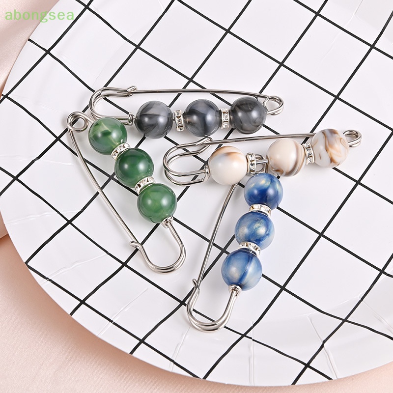 Ghim Cài Thắt Lưng Đính Ngọc Trai Nhân Tạo Dễ Thương Chống Chảy Xệ Cho Nữ