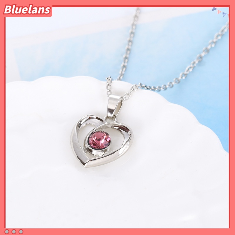 Vòng cổ Mặt Trái Tim Đính Đá Thời Trang