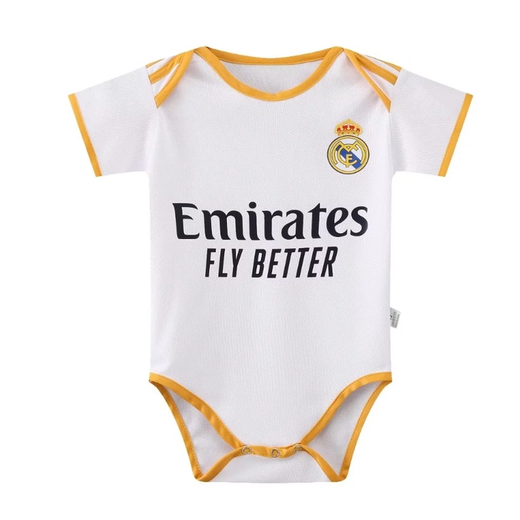 Bộ ÁO Thun NgắN Tay + QuầN DàI Real Madrid Cho Bé (3-2