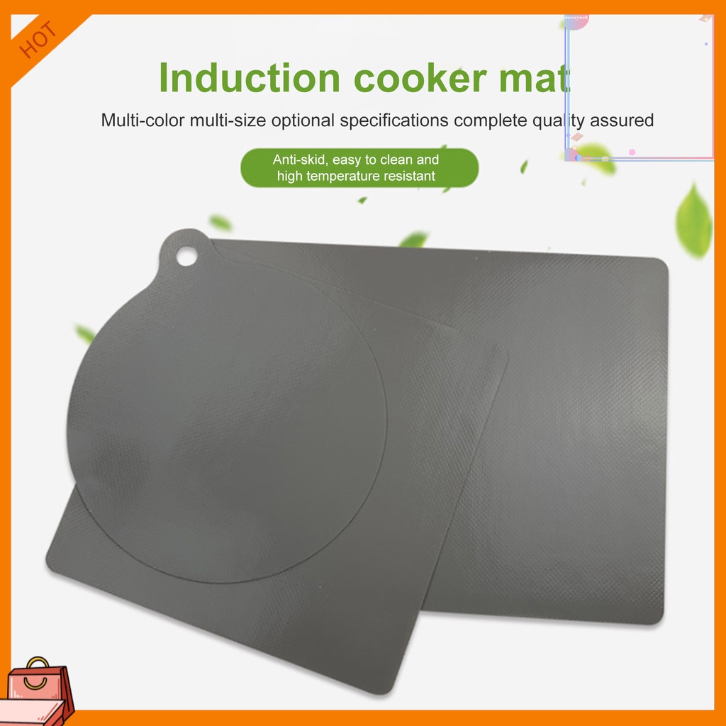 Tấm Silicone Cách Nhiệt Chống Dính Bảo Vệ Chảo Nấu Ăn