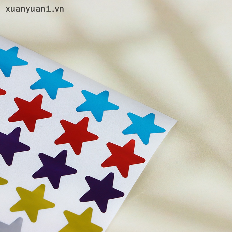 Xuan Set 10 Tấm Nhãn Dán Mini Dùng Làm Phần Thưởng Giáo Viên Mẫu Giáo