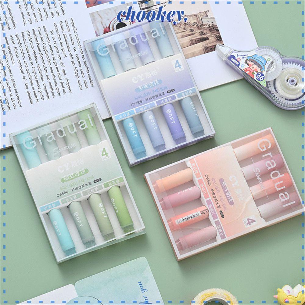 CHOOKEY Bút Đánh Dấu Vẽ Graffiti Màu Sắc Gradient