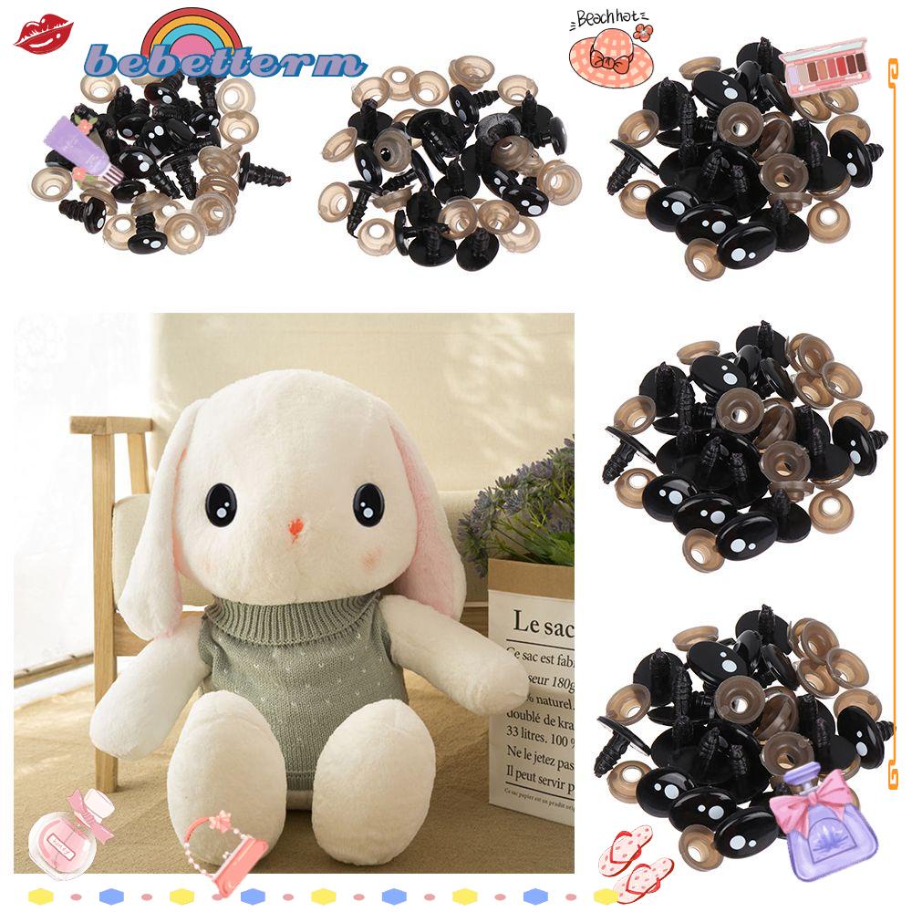 Set 20 / 40 Mắt Nhựa Oval An Toàn Cho Búp Bê