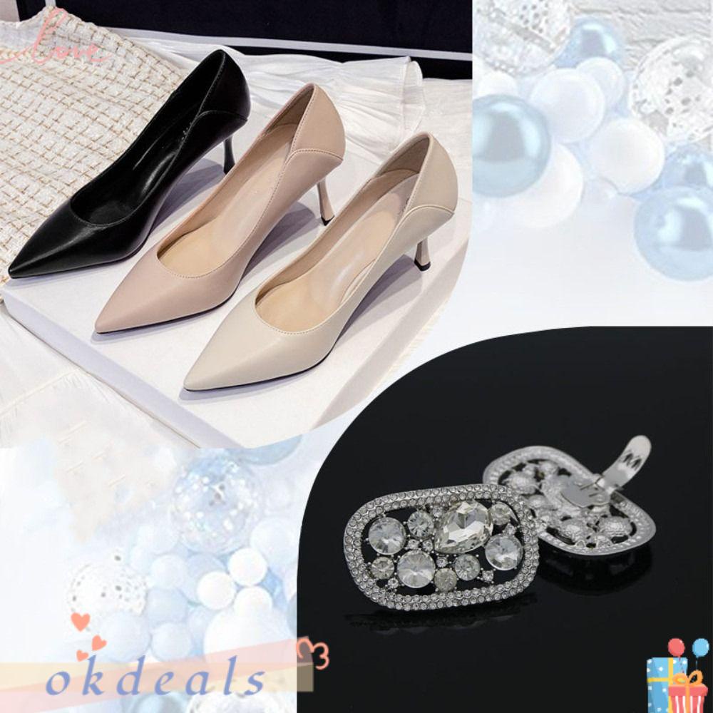 1 Kẹp Trang Trí Giày Cao Gót Cho Cô Dâu Ngày Cưới