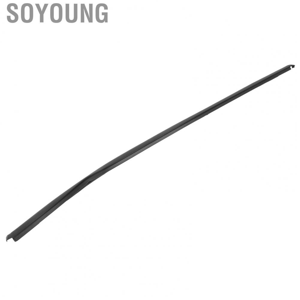 Soyoung Window Weather Strip  Rubber Front Left Door 51337060235 Window Glass Seals  Replacement for 3 Series E90 02/2004 09/2008 for Maintenance