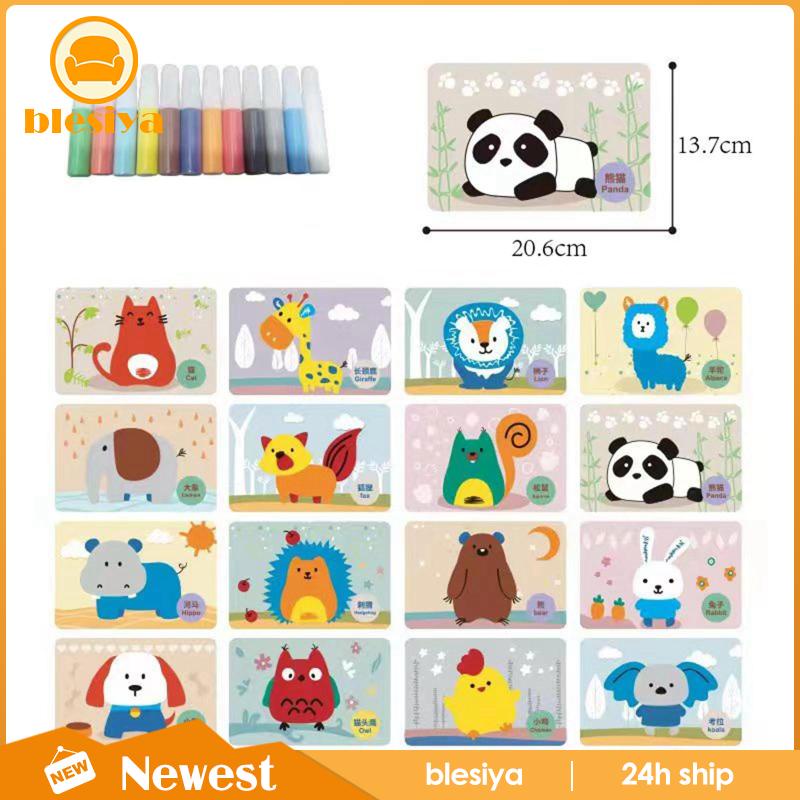 Bộ Dụng Cụ Vẽ Tranh Cát 12 Màu Dành Cho Các Bé