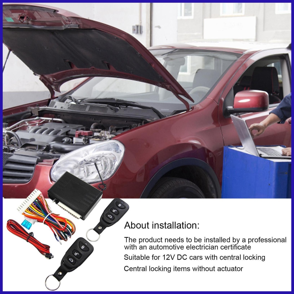 Bộ Hệ Thống Khởi Động Xe Hơi Điều Khiển Từ Xa Không Chìa Khóa Thông Dụng