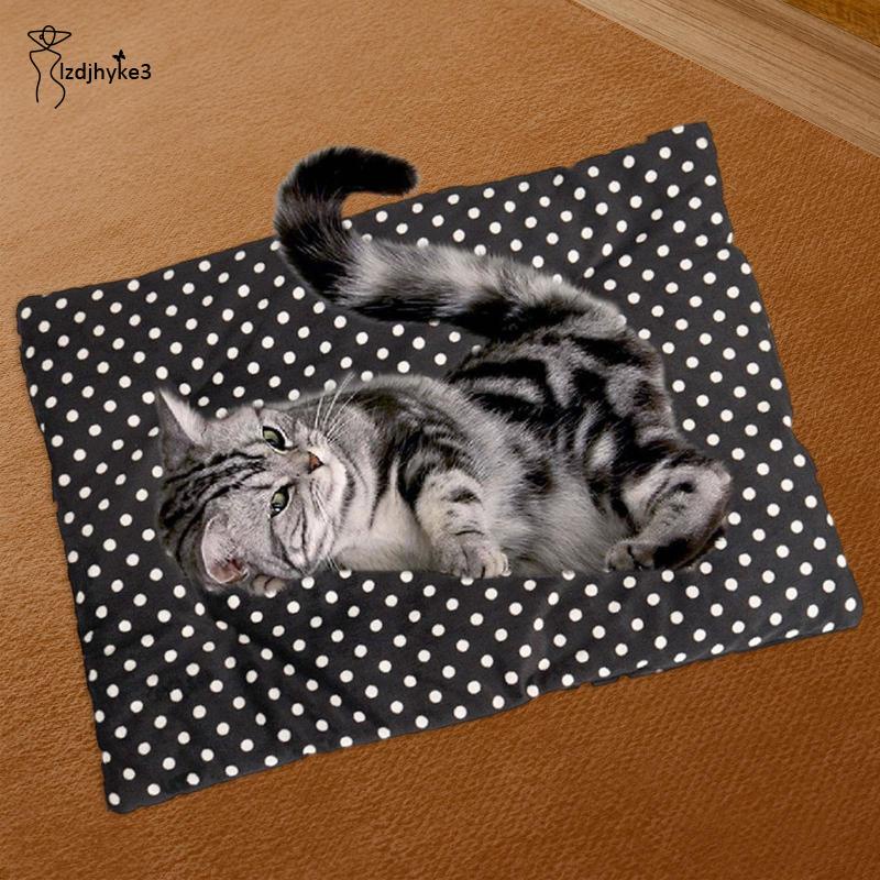 Đệm Sưởi Ấm Cho Thú Cưng lzdjhyke3 Thiết Kế Nhỏ Gọn Tùy Chỉnh 3 Chế Độ Tiện Dụng