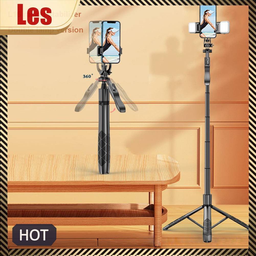 Gậy Tự Sướng Có Thể Kéo Dài Kèm Chân Đế Cho Điện Thoại IOS Android