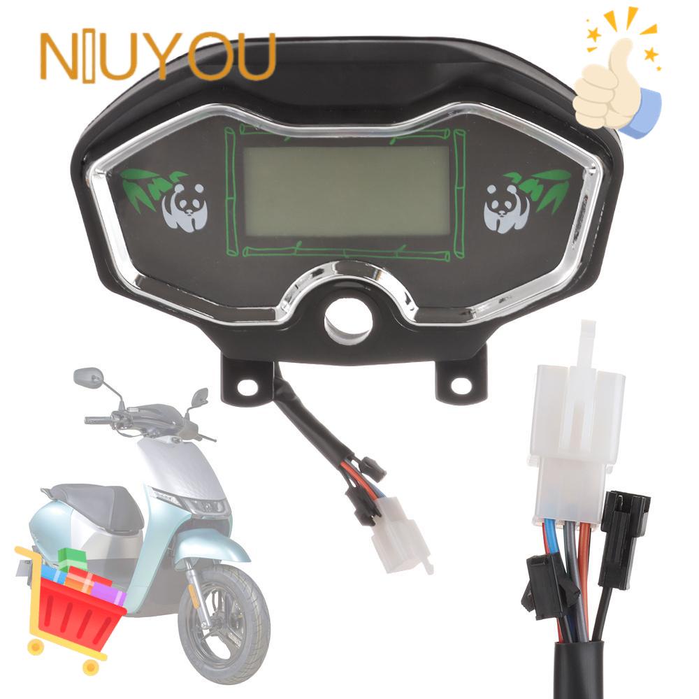 NIUYOU Đồng Hồ Đo Tốc Độ Màn Hình LCD Chuyên Dụng Cho Xe Đạp E-bike