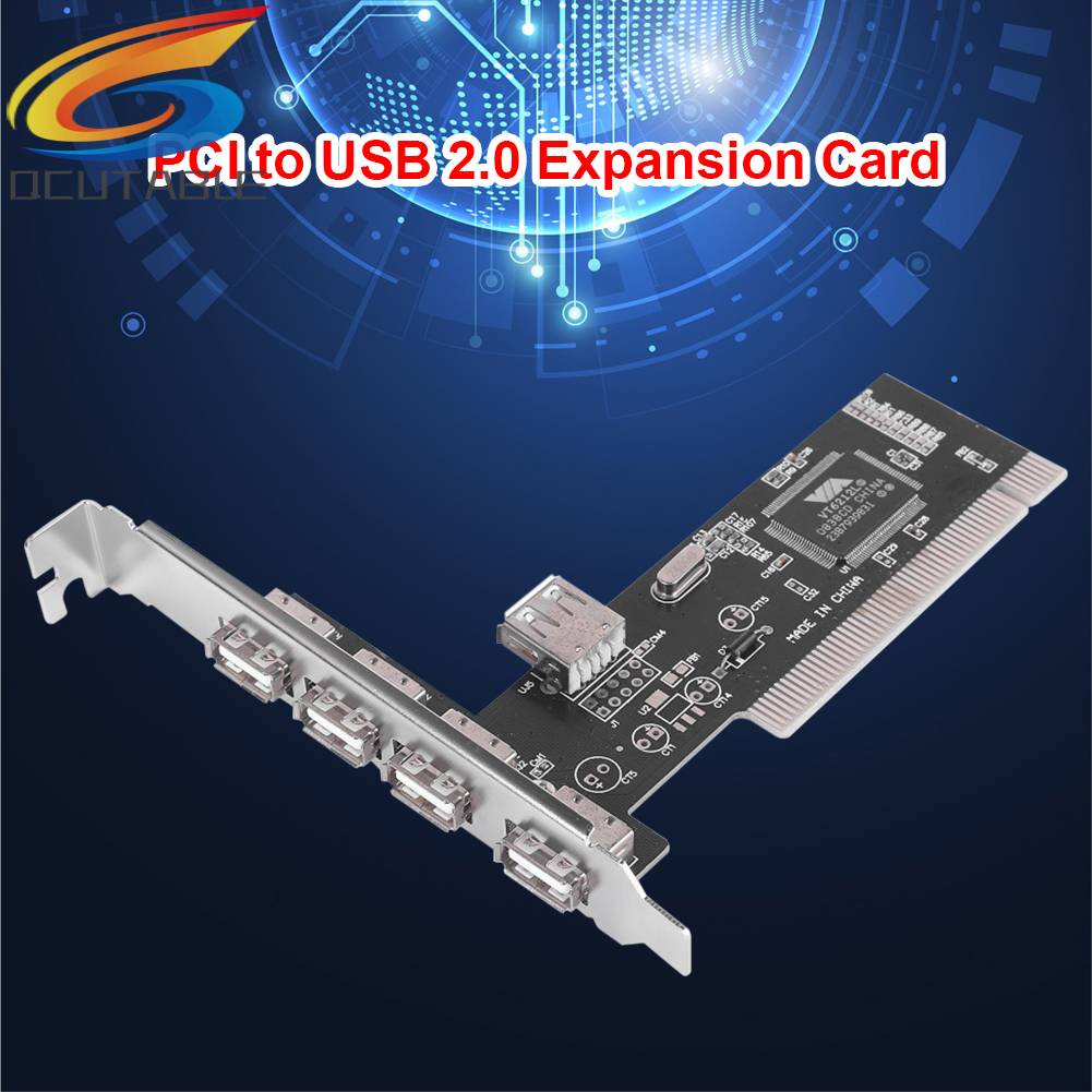Thẻ Mở Rộng 4 Cổng USB 2.0 PCI 480Mb / s PCI