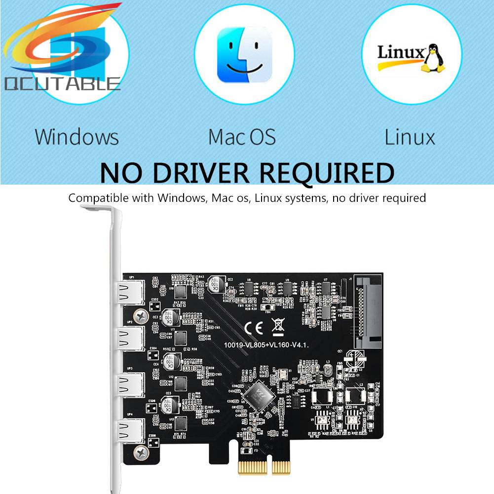 Thẻ Mở Rộng MAIWO KC019 PCIE Sang Type-C USB 3.1