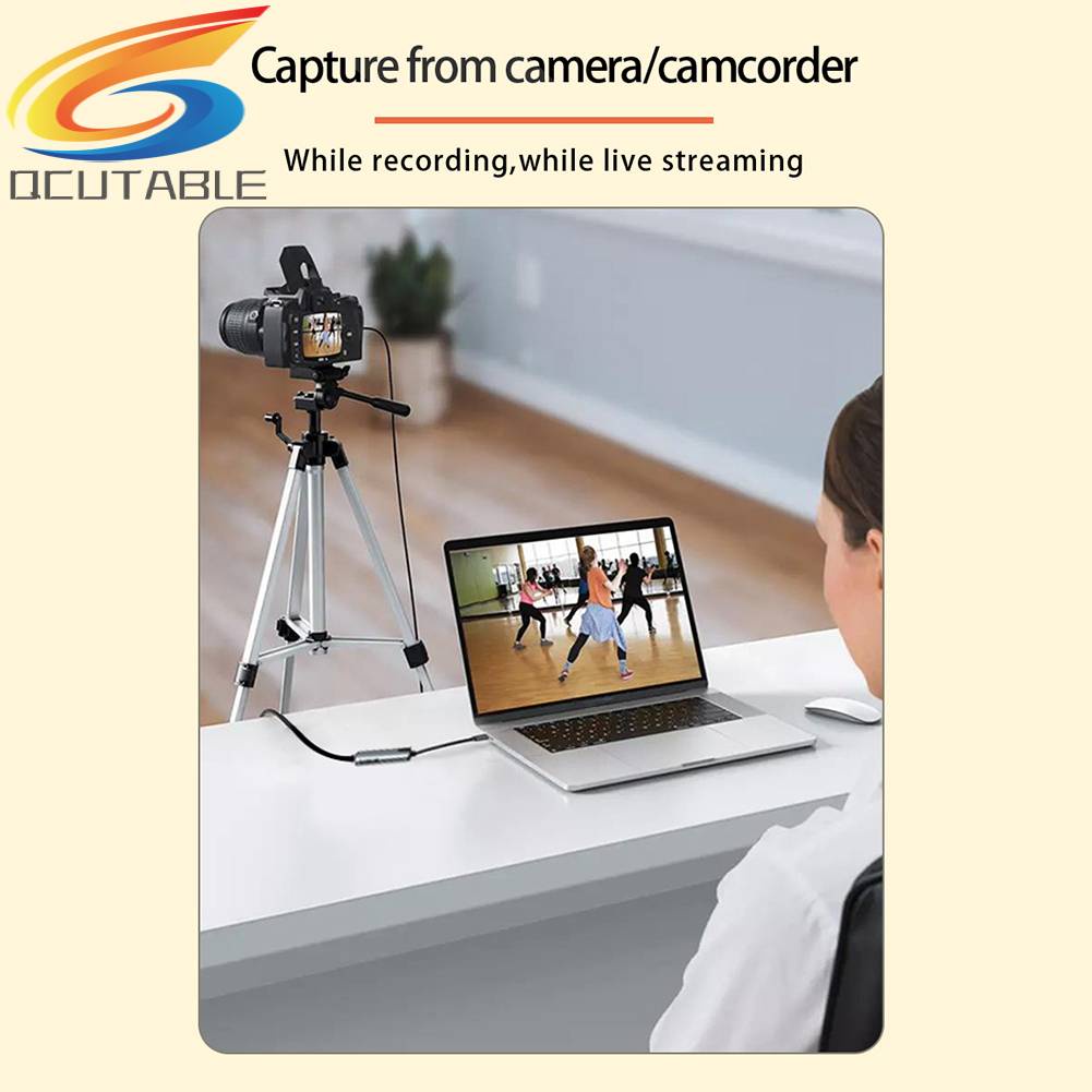 Bộ Chuyển Đổi Thẻ Video USB A Type-C HDMI Sang USB HD Chất Lượng Cao