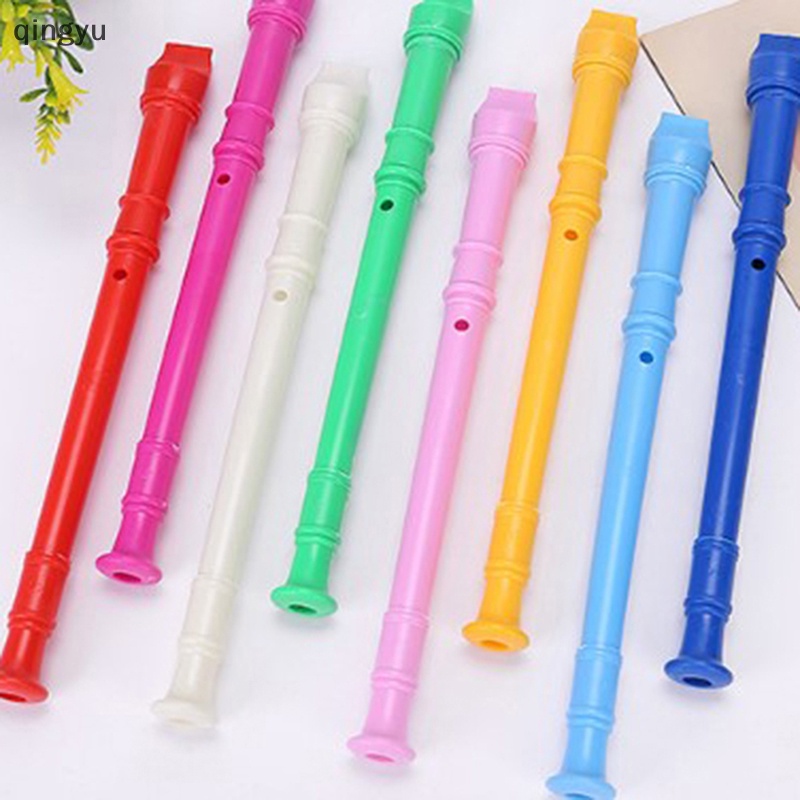 Sáo Nhựa Ghi Âm 8 Lỗ Nhiều Màu Sắc Dành Cho Trẻ Em