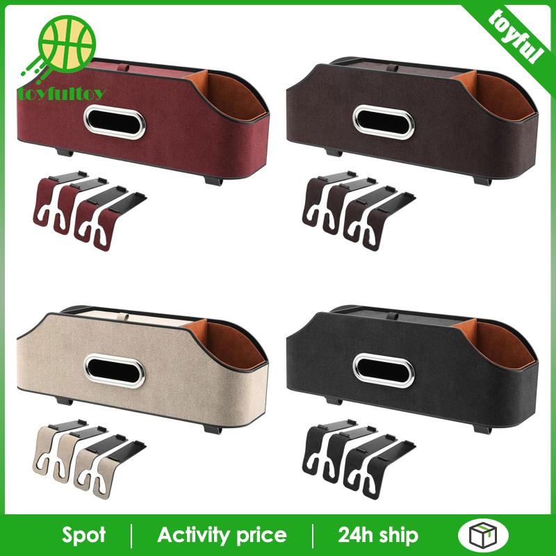 [Toyfulcabin] Giá Đỡ Cốc / Khăn Ăn Gắn Ghế Ngồi Xe Hơi Chống Mài Mòn Phong Cách