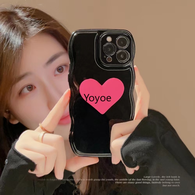 Ốp Điện Thoại Silicon Mềm Đen Tối Giản Bảo Vệ Camera Cho IPhone 14 13 12 11 Pro Max XR XS Max X 8 7 14 Plus SE