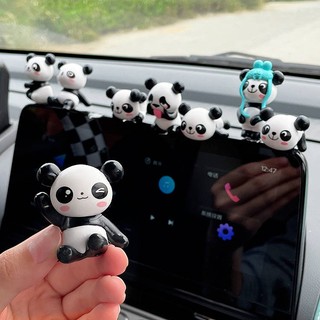 Car Interior Design Accessories Lesser Panda Dashboard Rearview Mirror Car Panda Decoration Car Car Interior Decoration Supplies Cute Panda car interior decoration
