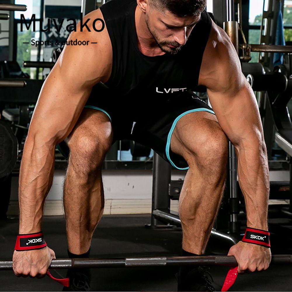 MUVAKO Băng Quấn Cổ Tay Mềm Mại Có Thể Điều Chỉnh Hỗ Trợ Luyện Tập Thể Thao