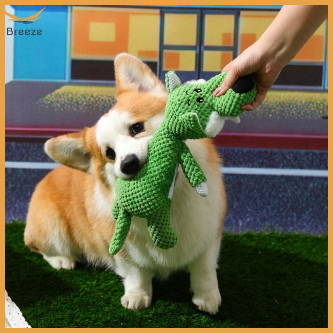 Đồ Chơi Nhồi Bông Hình Động Vật Hoạt Hình Chống Cắn Làm Sạch Răng Cho Thú Cưng