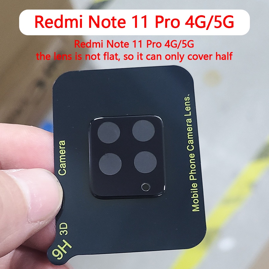 Kính Cường Lực camera Bảo Vệ chống trầy xước Camera Sau Cho Xiaomi Redmi Note 12 Pro + 5G 12S 11 Pro + 11s 10 Pro 10s 9 Pro Max 9s