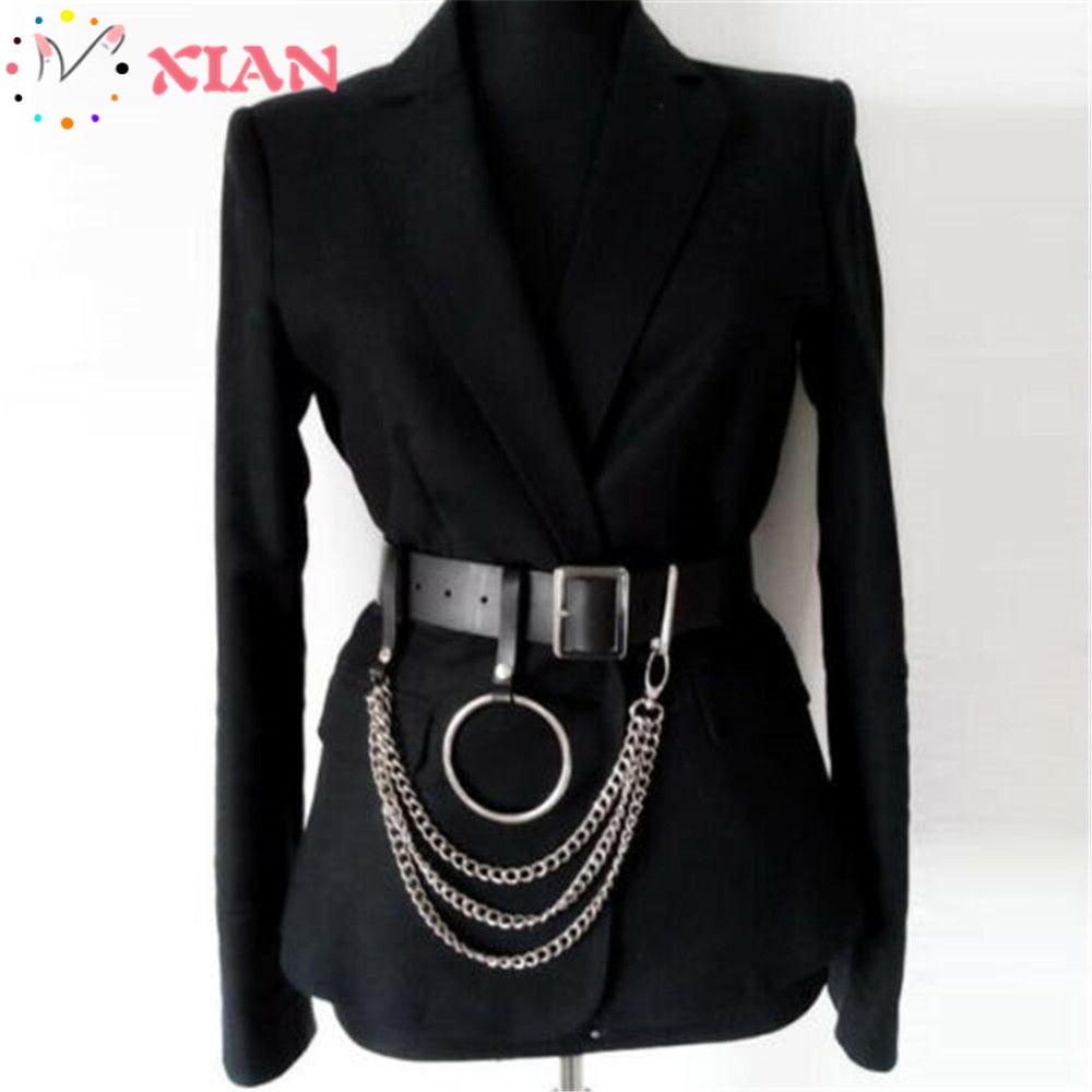 XIANTIN Vòng cổ Đeo Hông Bằng Kim Loại Phong Cách Hip Hop Mới