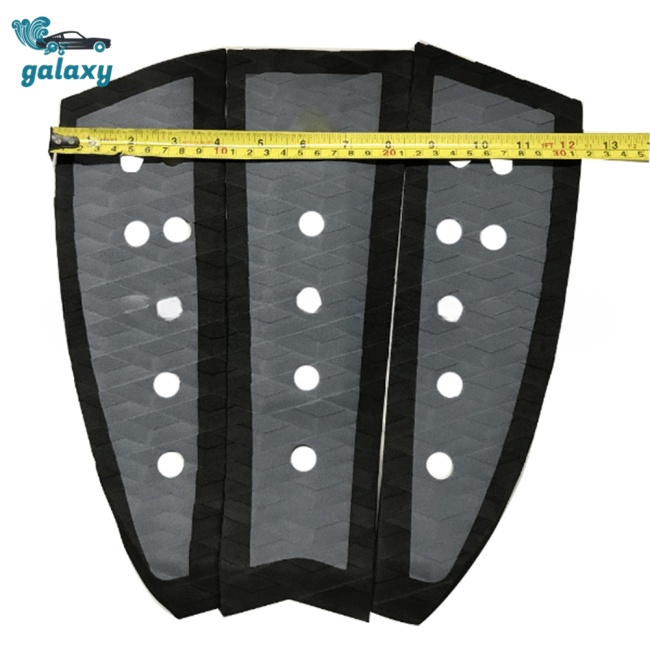 Galaxy Bộ 3 Miếng Đệm Gắn Ván Lướt Sóng Nhiều Họa Tiết Chống Trượt