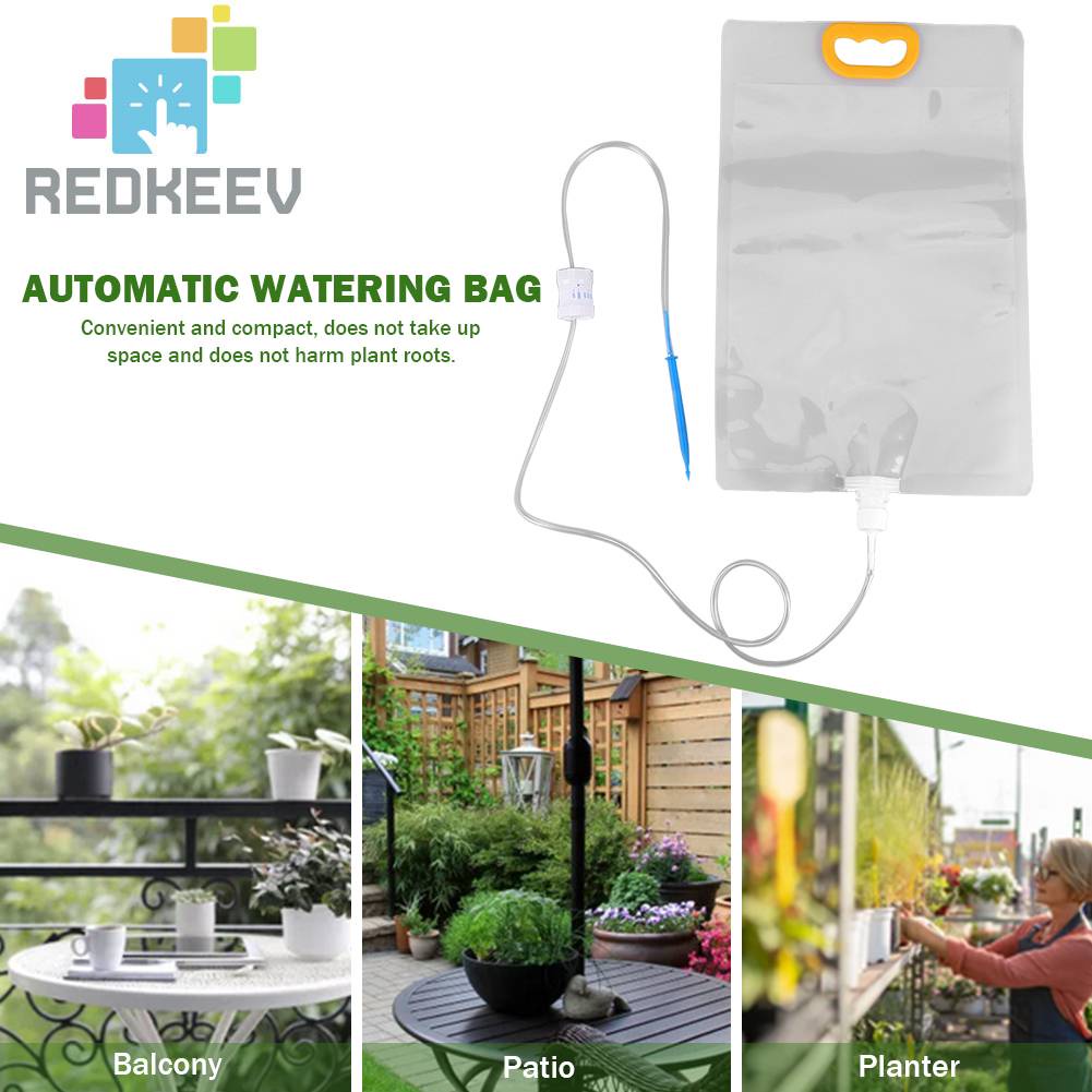 1 / 2 / 4 Túi Nước Tự Động Cho Chậu Cây 3.5L