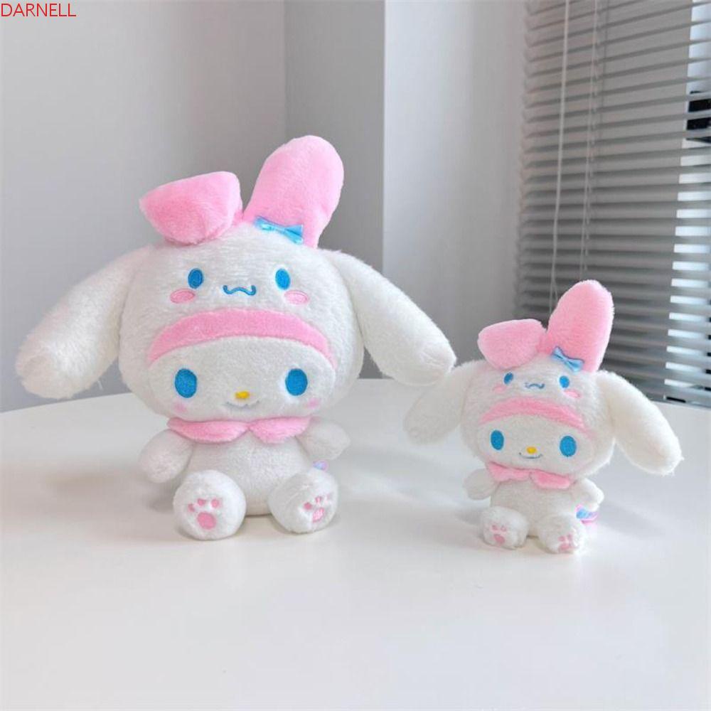 DARNELL Đồ chơi nhồi bông Hình Cinnamoroll Hoạt Hình Kuromi Trang Trí Phòng