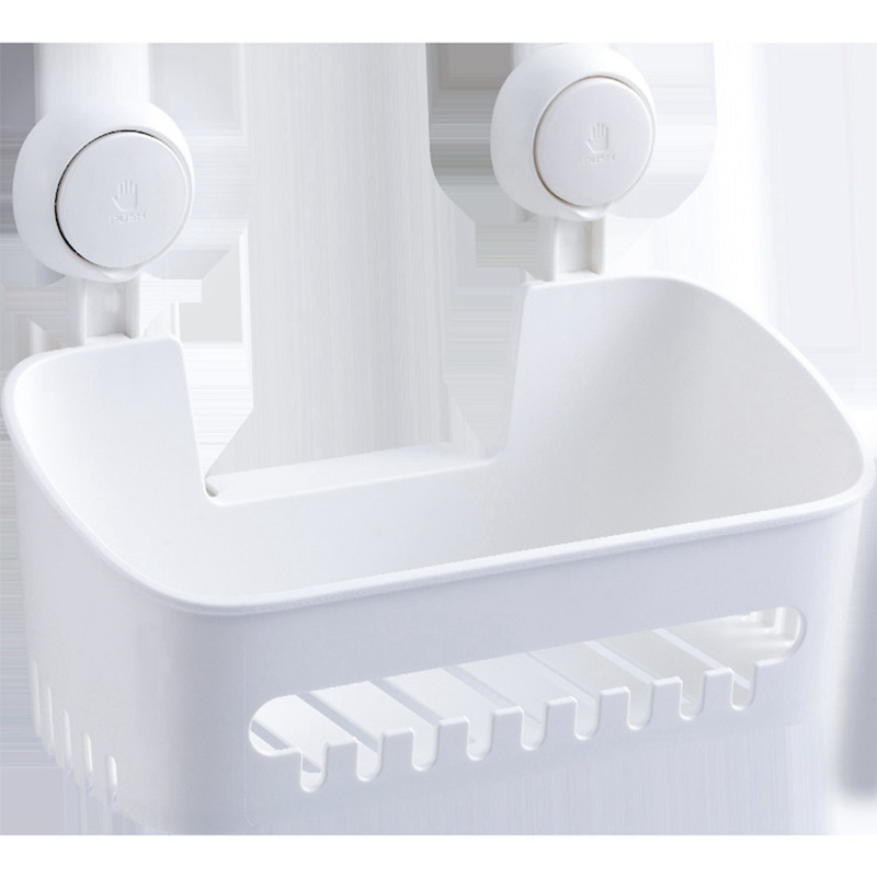 Giá Đỡ Gia Vị Gắn Tường Không Cần Khoan Tiện Dụng Cho Phòng Tắm