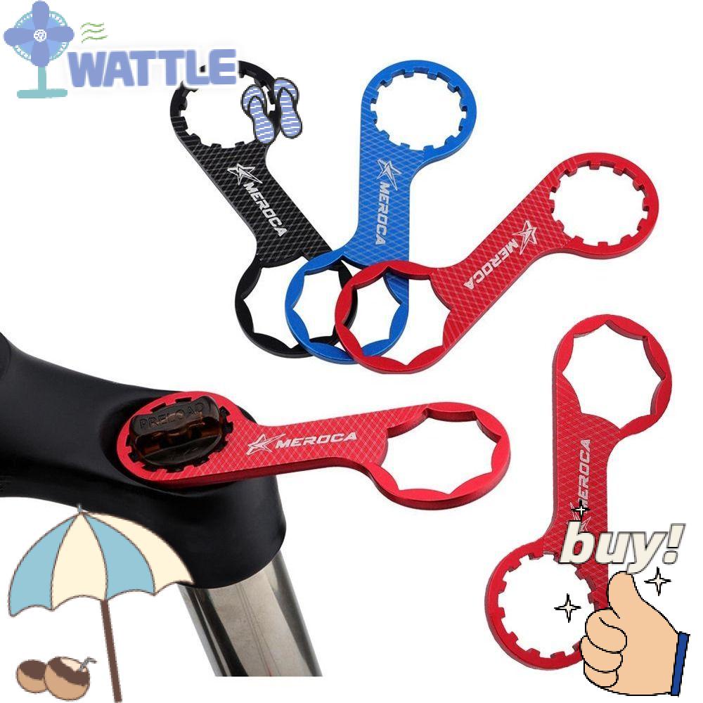 WTTLE Set 2 Nắp Phuộc Giảm Xóc Trước Bằng Nhôm Cho Xe Đạp