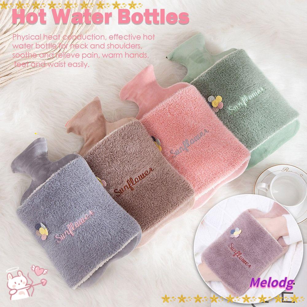 MELODG Bình Đựng Nước Nóng Phối Lông Chống Nổ