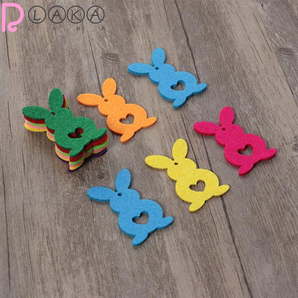 LAKAMIER Set 10 Thỏ Bằng Vải Nỉ Không Dệt Làm Quà Tặng