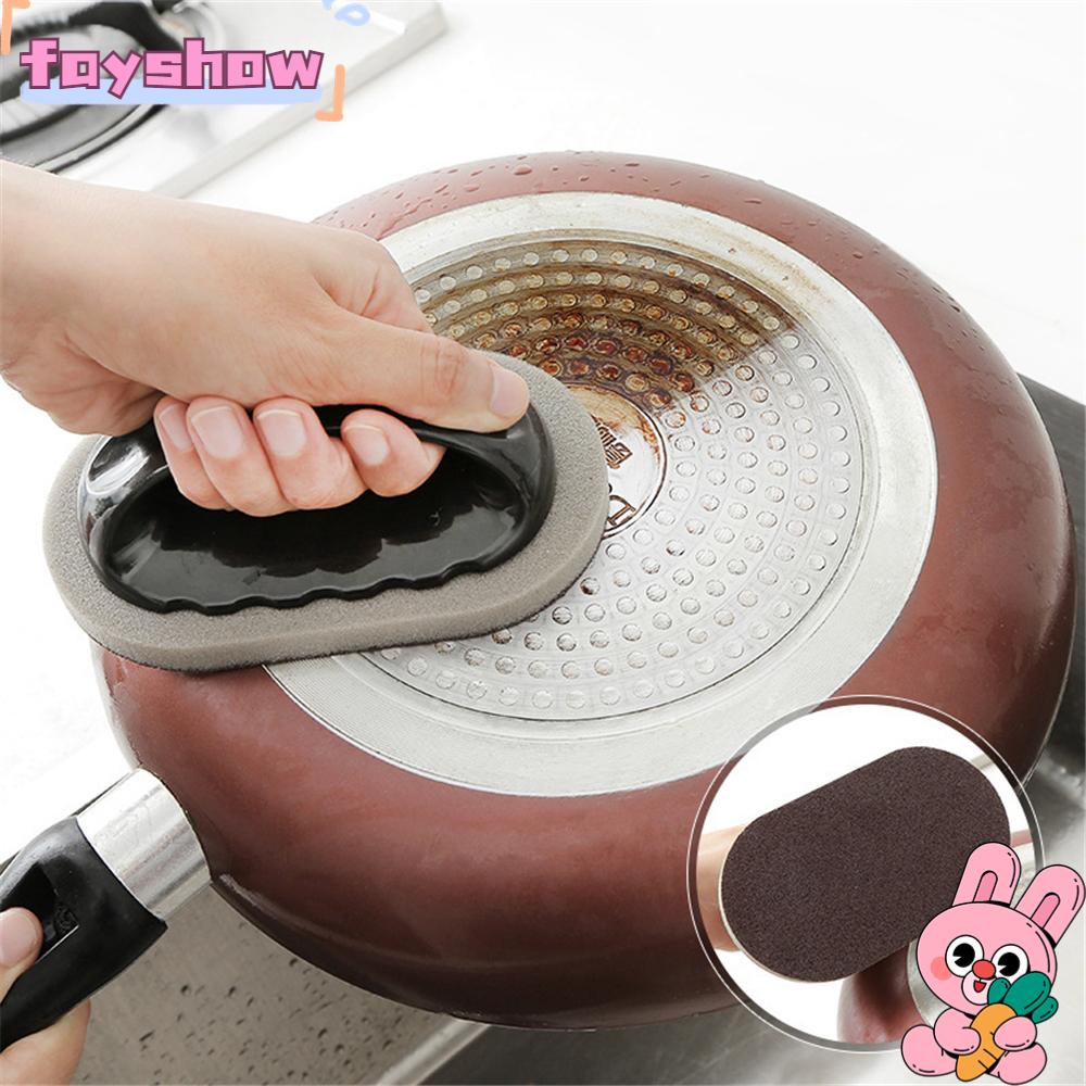 FAY Bàn Chải Mút Xốp Ma Thuật Làm Sạch Hiệu Quả Có Tay Cầm