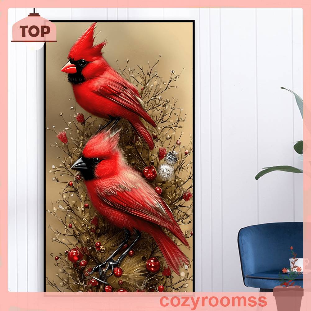 Tranh Đính Đá Kim Cương Toàn Bộ 5D DIY Hình Vẽ Động Vật