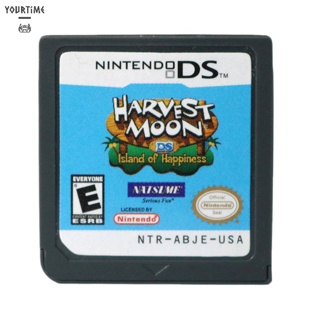 Thẻ Trò Chơi Harvest Moon Series Thú Vị Cho Nintendo DS 2DS 3DS XL NDSI